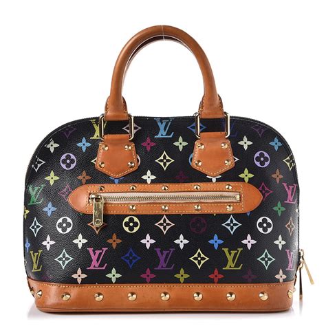 louis vuitton monogram multicolore alma|louis vuitton alma pm size.